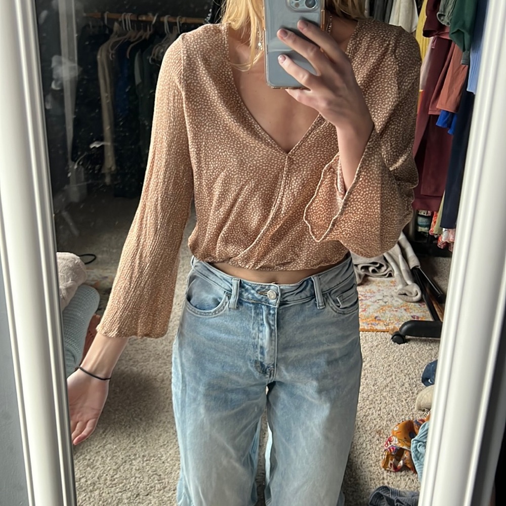 3/4 sleeve top